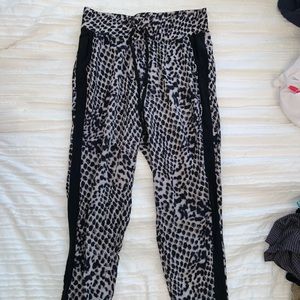 Leopard sweatpants